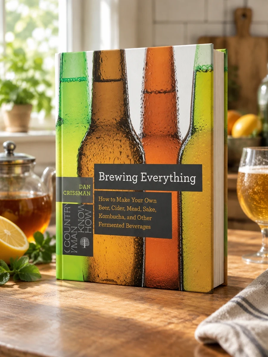 Brewing Everything: How to Make Your Own Beer, Cider, Mead, Sake, Kombucha, and Other Fermented Beverages