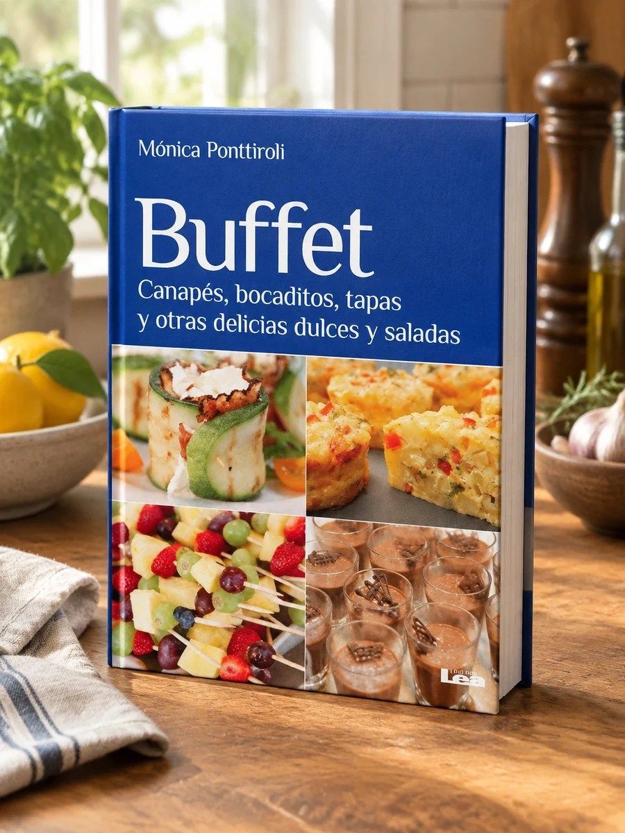 Buffet: Canapes, Bocaditos, Tapas Y Otras Delicias Dulces Y Saladas