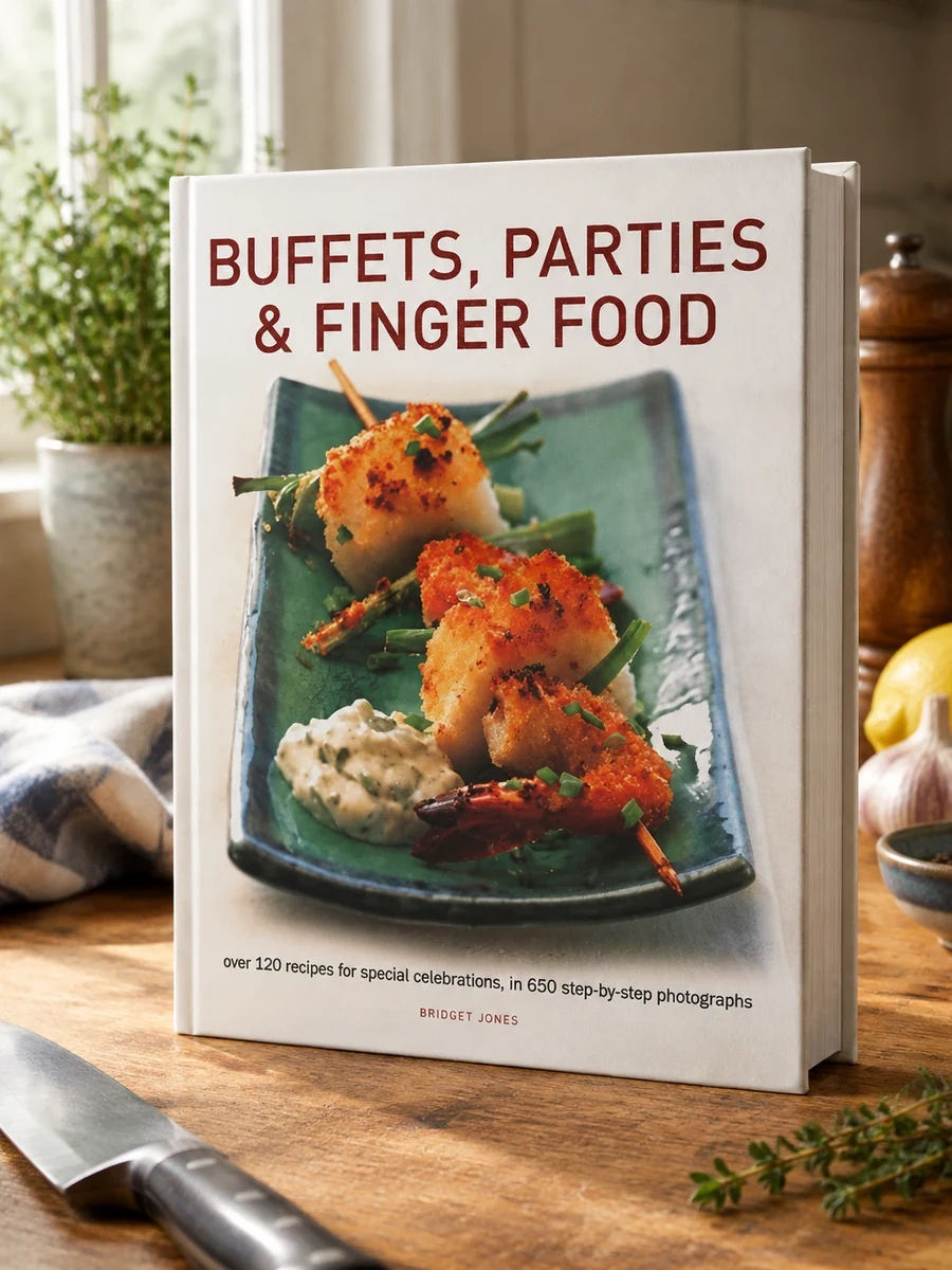 Buffets, Parties & Finger Food: Over 120 Recipes for Special Celebrations, in 650 Step-By-Step Photographs
