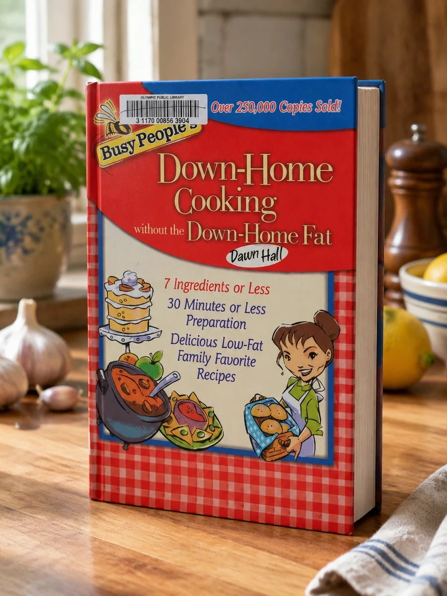 Busy People's Down-Home Cooking Without the Down-Home Fat: 7 Ingredients or Less, 30 Minutes or Less Preparation, Delicious Low-Fat Family Favorite Re