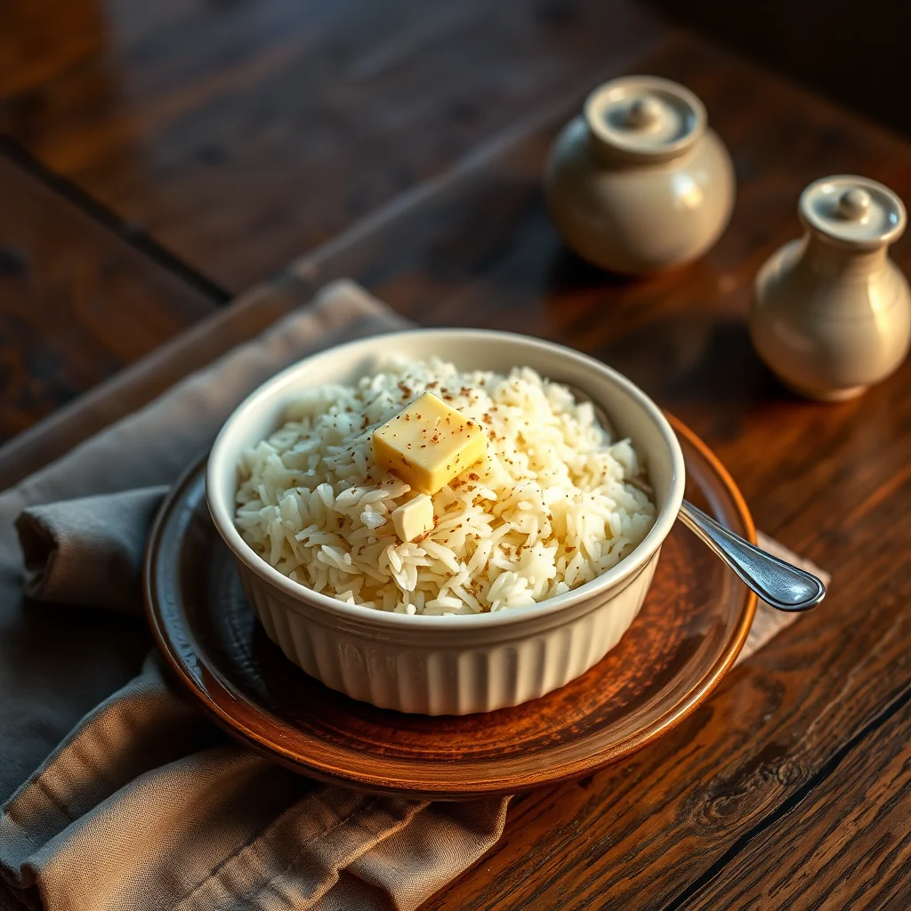 Buttered Rice — Misc & Invalid Cookery