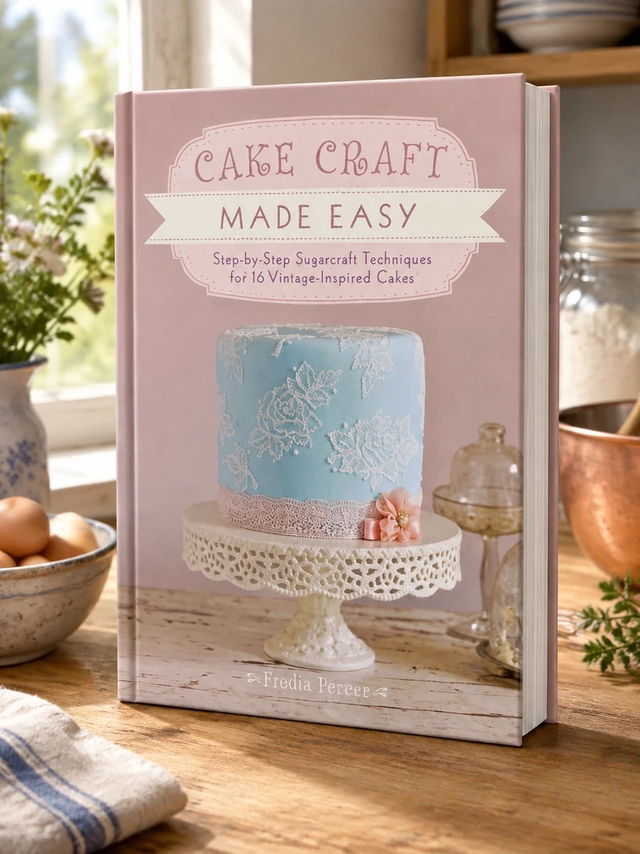 Cake Craft Made Easy: Step-By-Step Sugarcraft Techniques for 16 Vintage-Inspired Cakes
