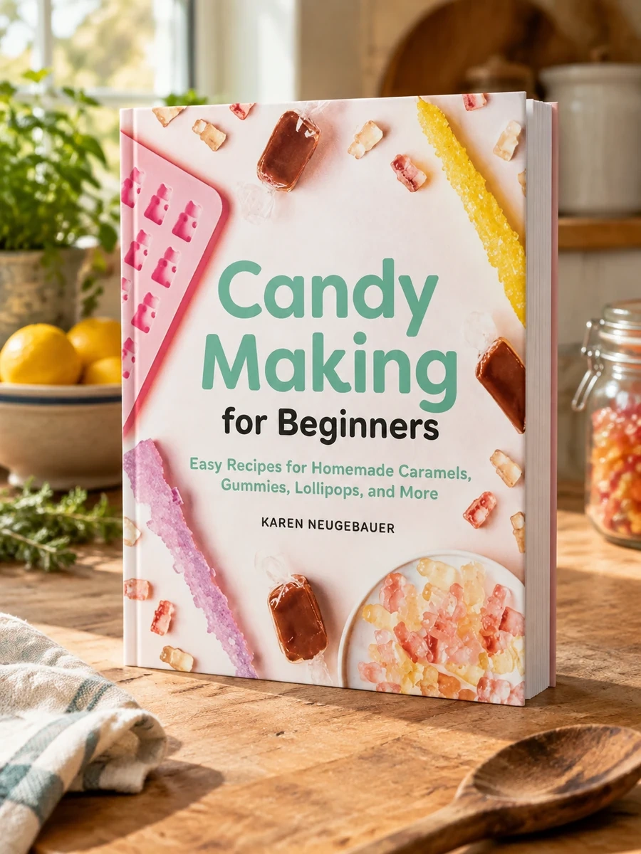 Candy Making for Beginners: Easy Recipes for Homemade Caramels, Gummies, Lollipops and More