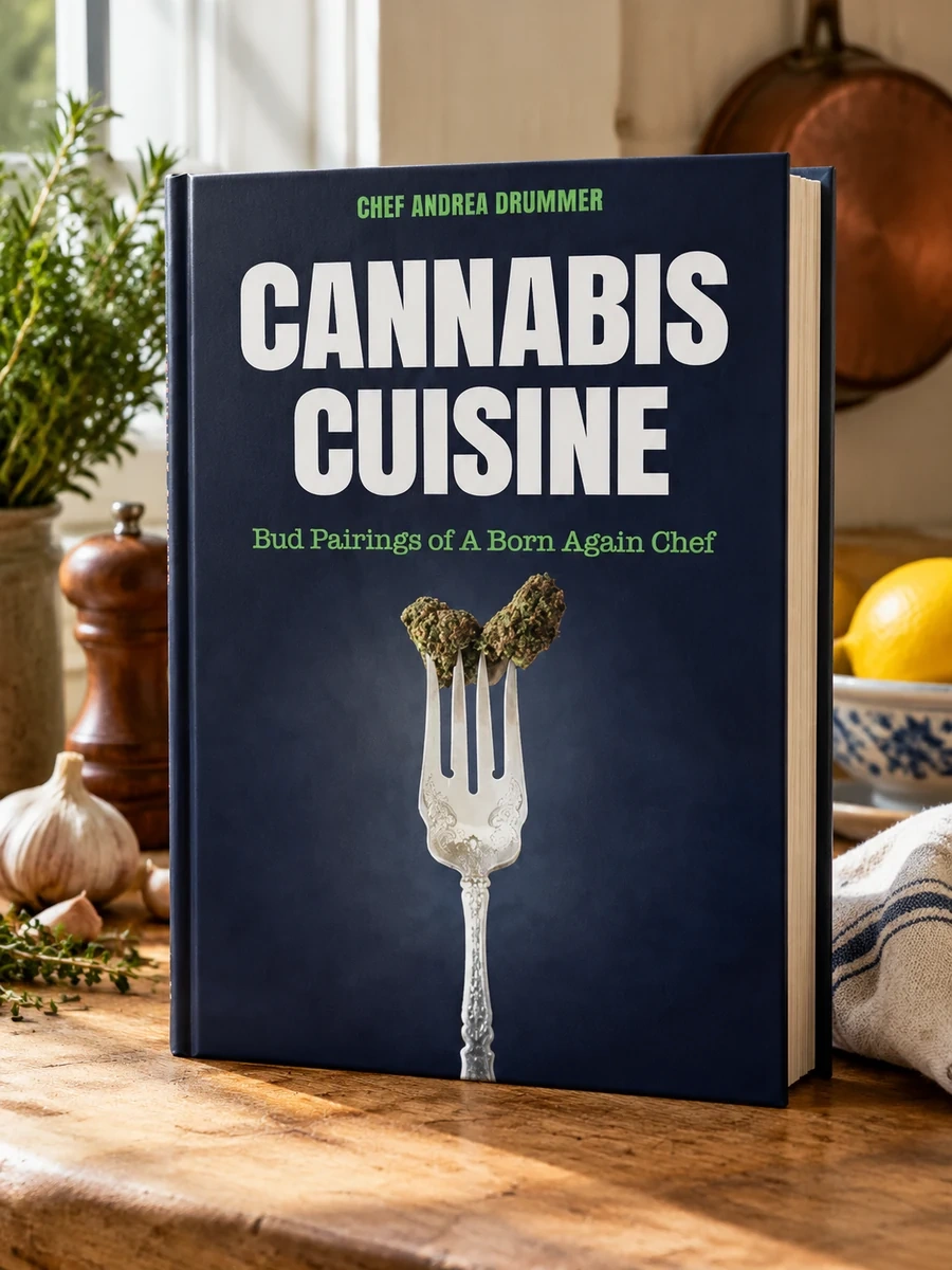 Cannabis Cuisine: Bud Pairings of a Born Again Chef (Cannabis Cookbook or Weed Cookbook, Marijuana Gift, Cooking Edibles, Cooking with Cannabis)
