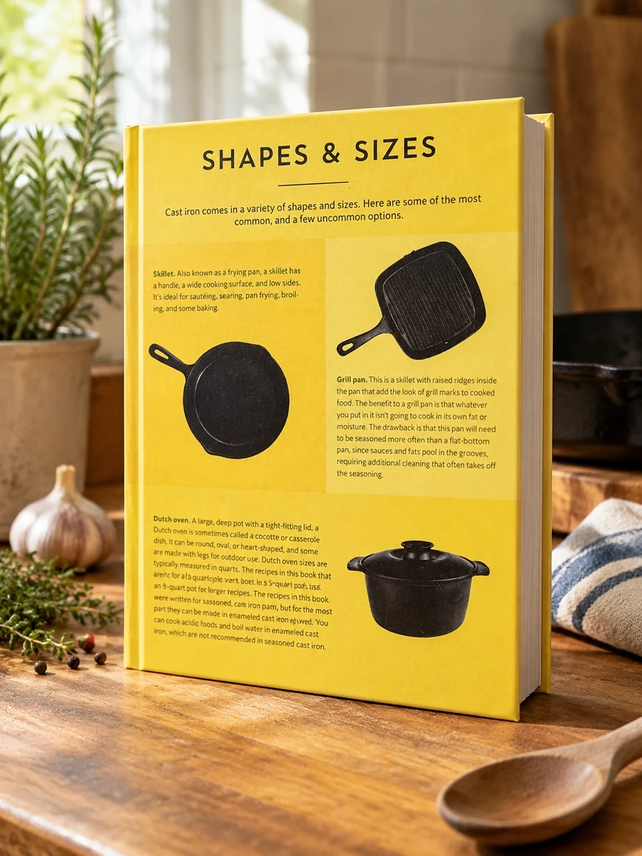 Cast-Iron Cooking: Recipes & Tips for Getting the Most Out of Your Cast-Iron Cookware