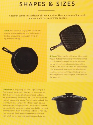 Cast-Iron Cooking: Recipes & Tips for Getting the Most Out of Your Cast-Iron Cookware