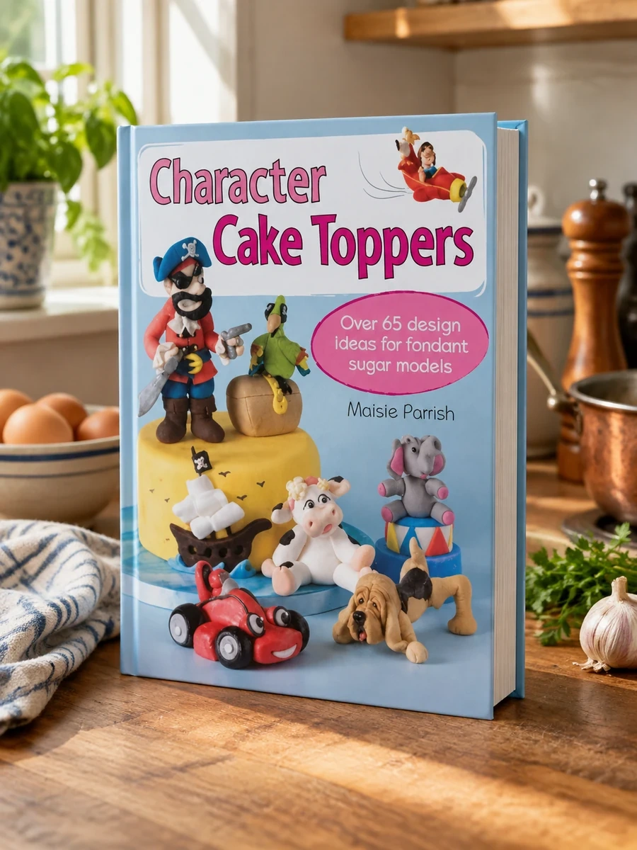 Character Cake Toppers: Over 65 Designs for Sugar Fondant Models