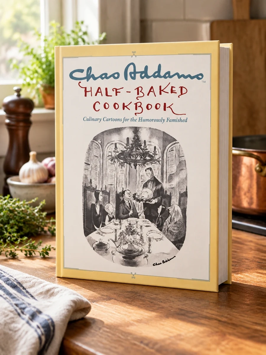 Chas Addams Half-Baked Cookbook: Culinary Cartoons for the Humorously Famished