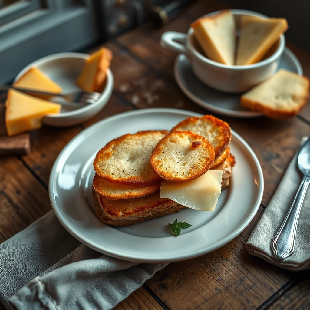 Cheese Sandwiches — Eggs & Dairy