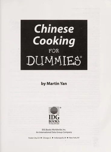 Chinese Cooking for Dummies