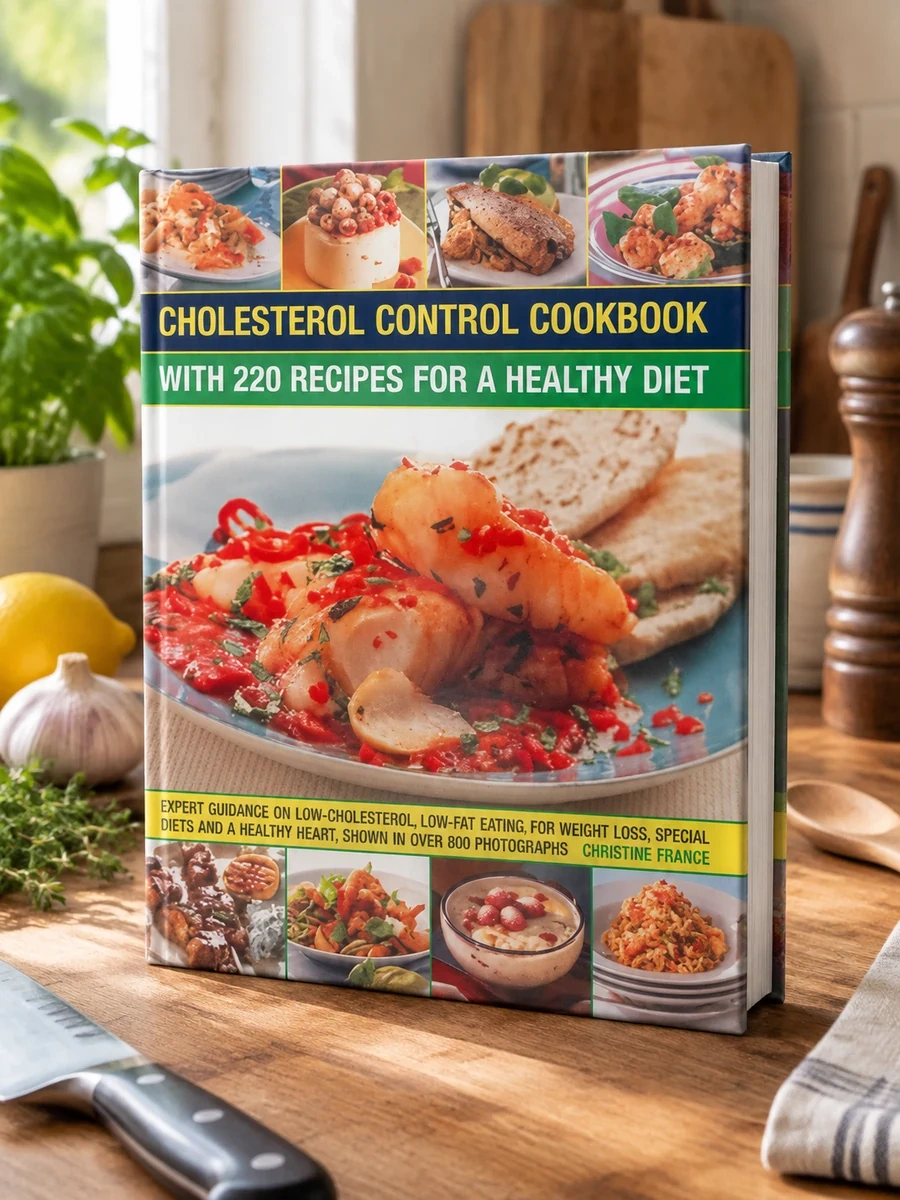 Cholesterol Control Cookbook: With 220 Recipes for a Healthy Diet
