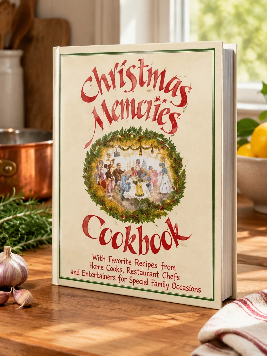 Christmas Memories Cookbook: 365 Favorite Christmas Recipes from Mystic Seaport Members with Extra Pages to Record Your Family's Favorites