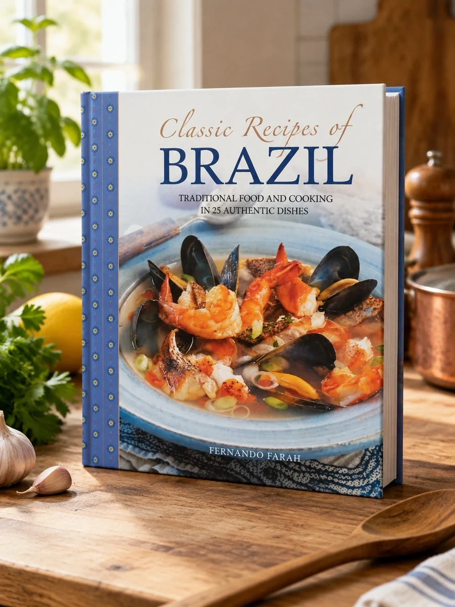 Classic Recipes of Brazil: Traditional Food and Cooking in 25 Authentic Dishes