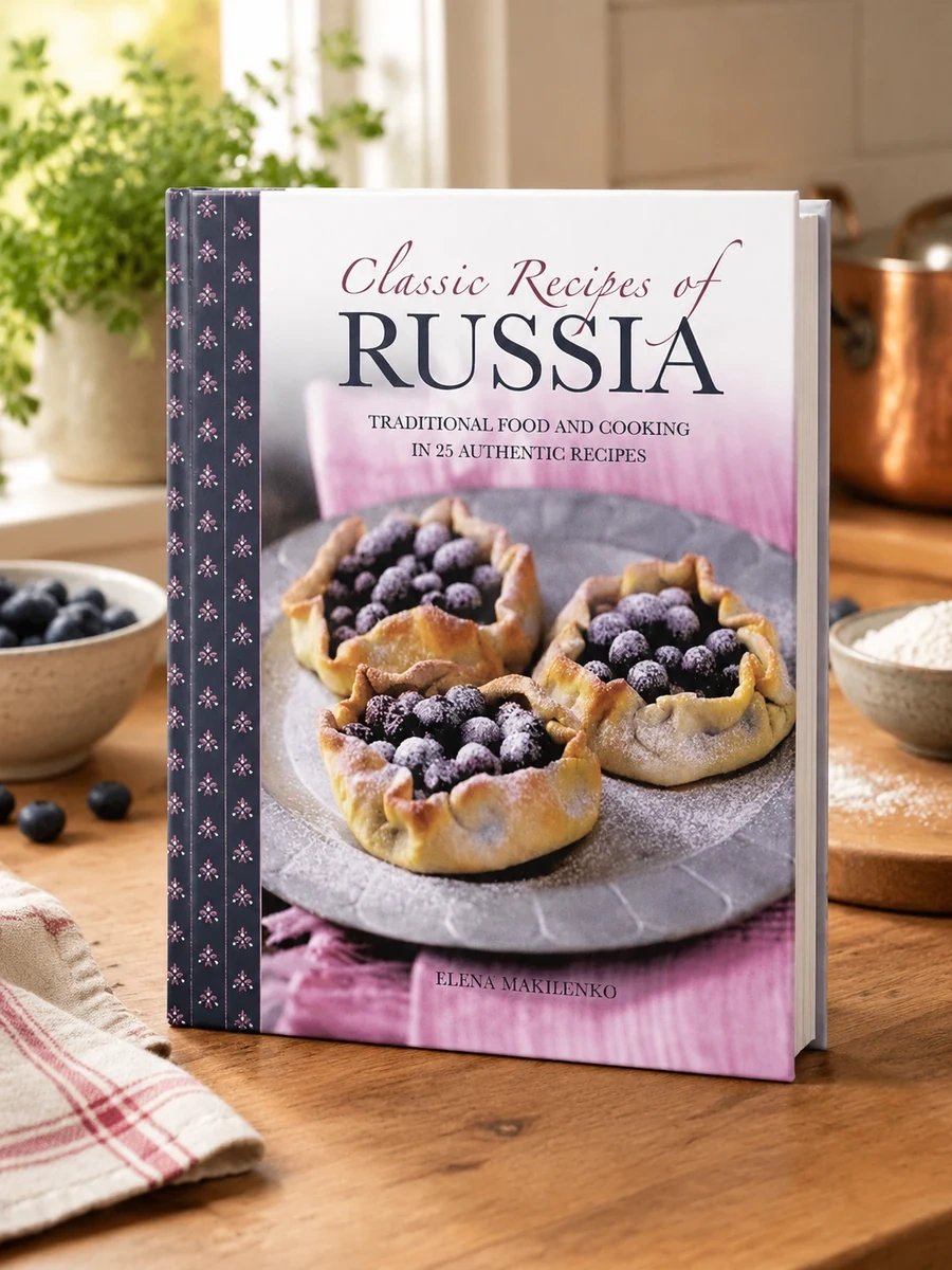 Classic Recipes of Russia: Traditional Food and Cooking in 25 Authentic Dishes