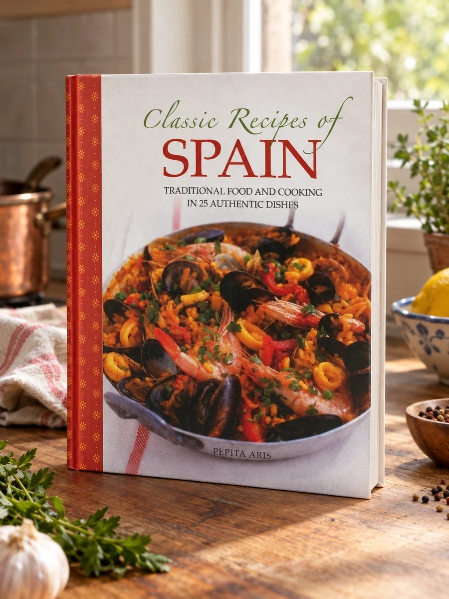 Classic Recipes of Spain: Traditional Food and Cooking in 25 Authentic Dishes