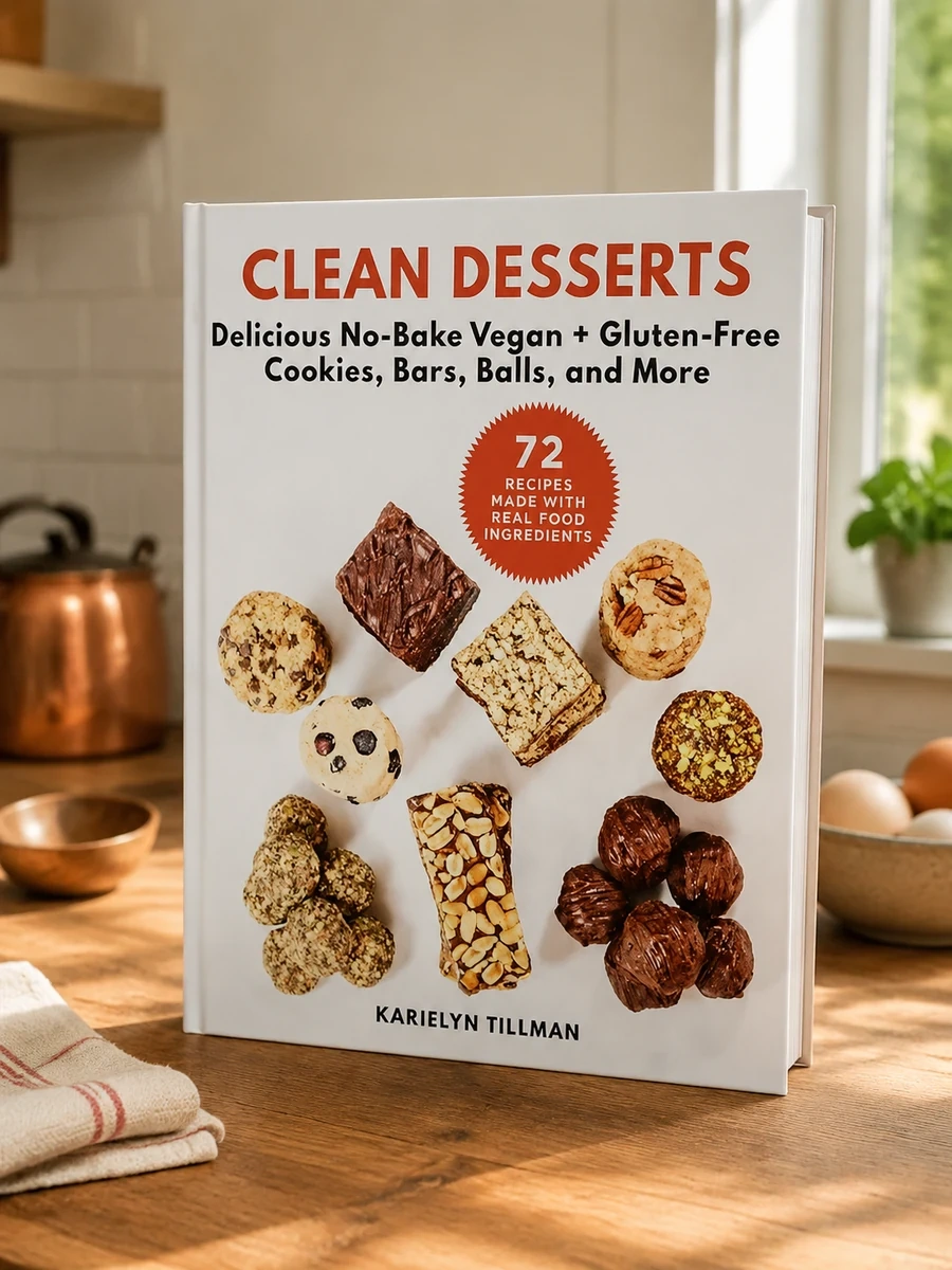 Clean Desserts: Delicious No-Bake Vegan & Gluten-Free Cookies, Bars, Balls, and More