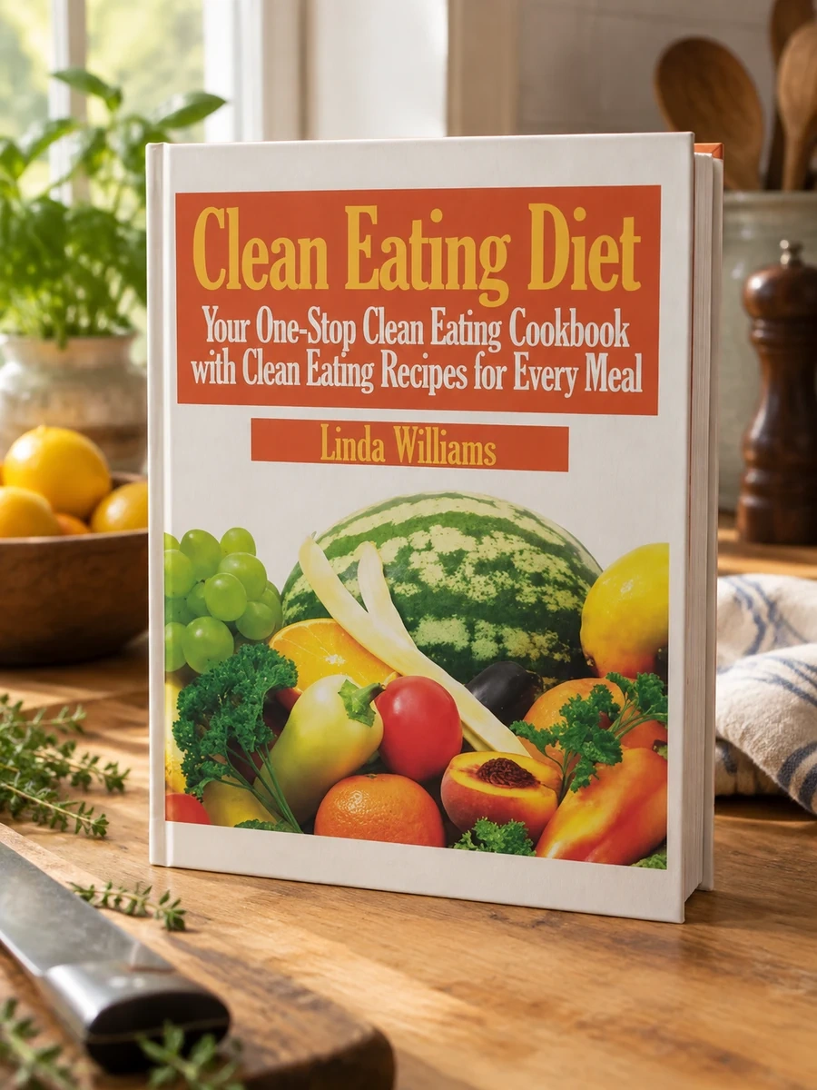 Clean Eating Diet: Your One-Stop Clean Eating Cookbook with Clean Eating Recipes for Every Meal