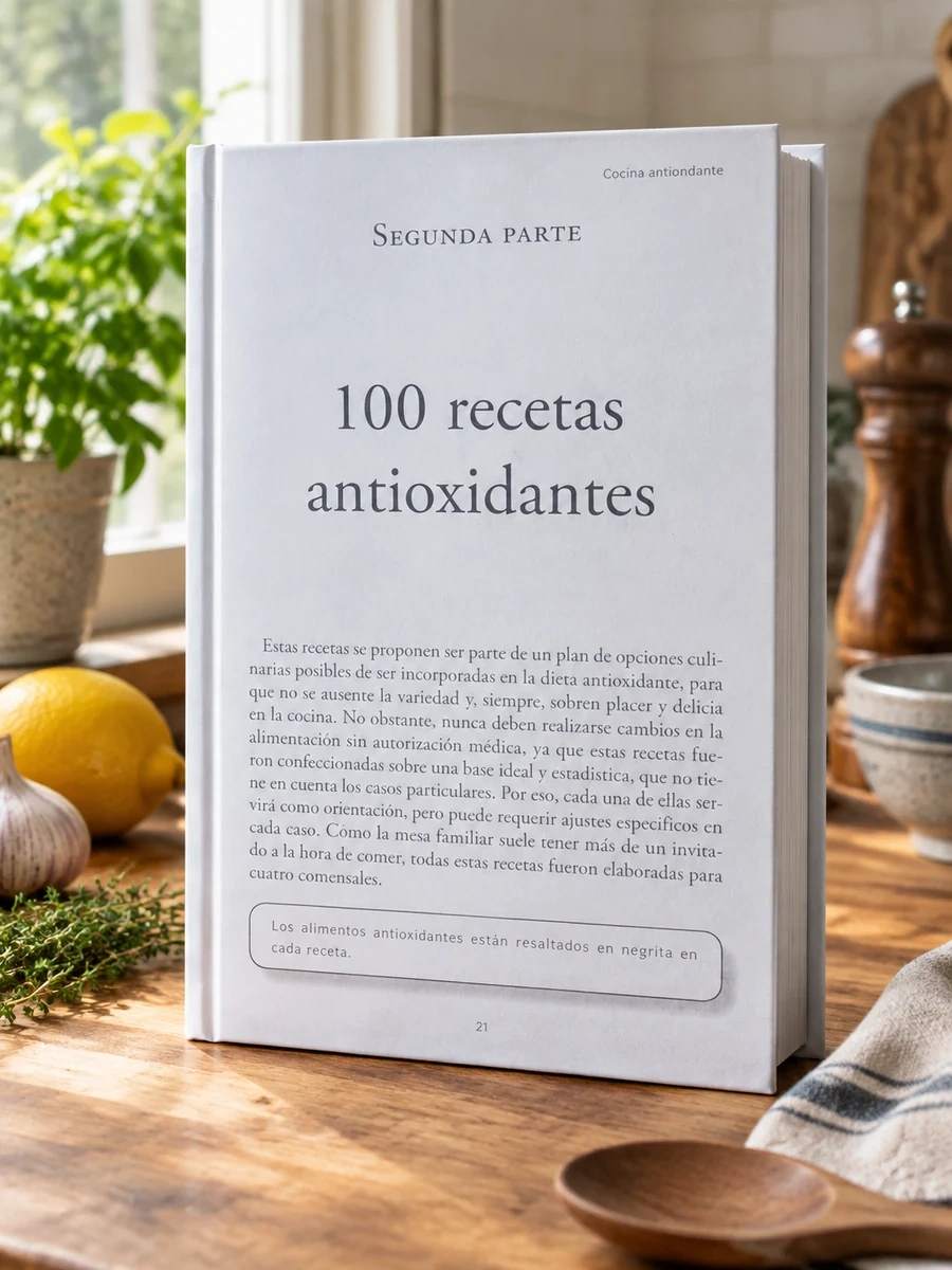 Cocina Antioxidante: 100 Recetas Exquisitas Dulces Y Saladas