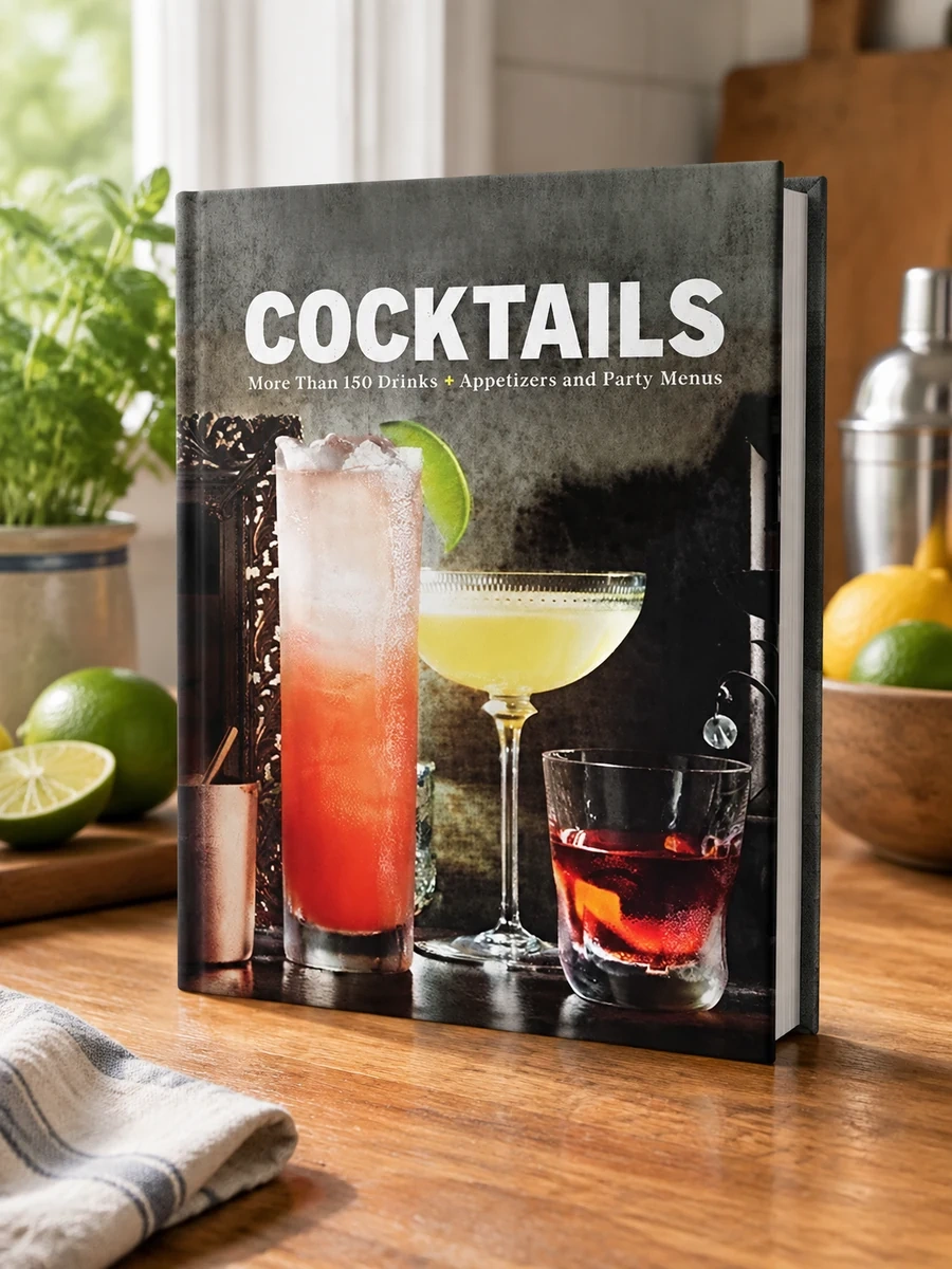 Cocktails: More Than 150 Drinks +Appetizers and Party Menus