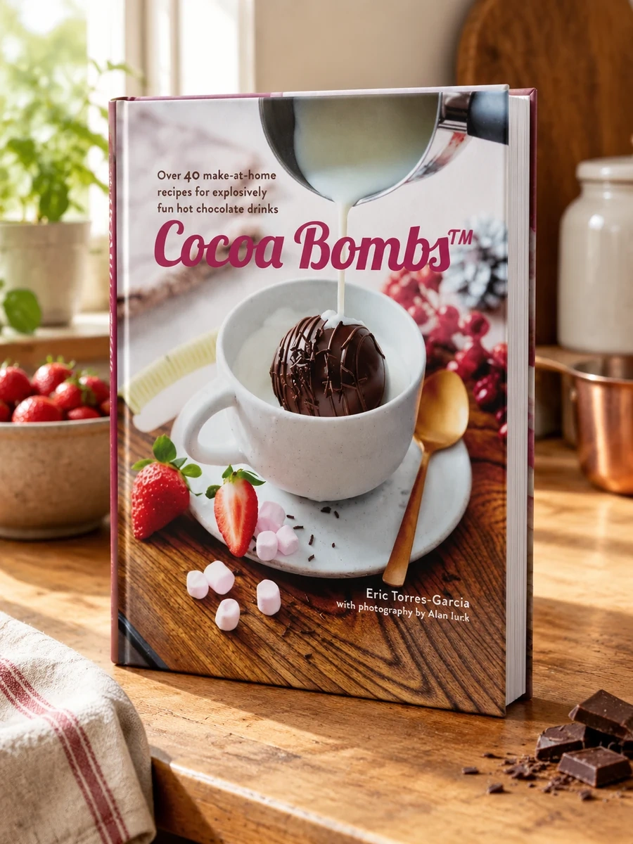 Cocoa Bombs: Over 40 Make-At-Home Recipes for Explosively Fun Hot Chocolate Drinks