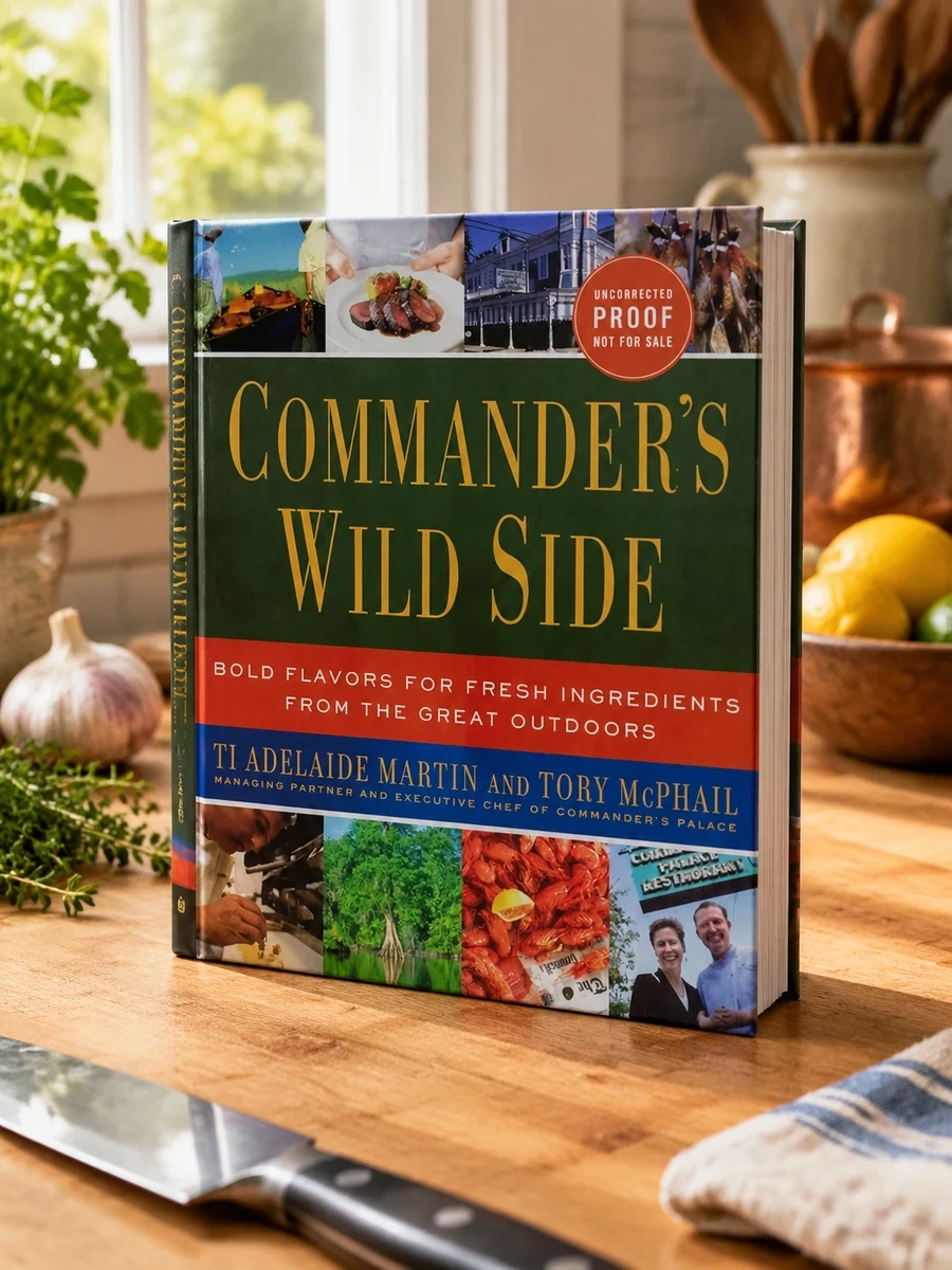 Commander's Wild Side: Bold Flavors for Fresh Ingredients from the Great Outdoors