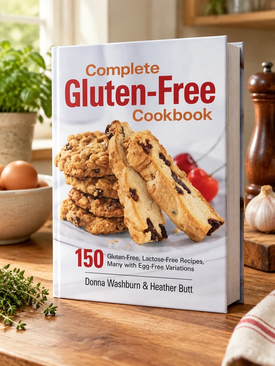 Complete Gluten-Free Cookbook: 150 Gluten-Free, Lactose-Free Recipes, Many with Egg-Free Variations