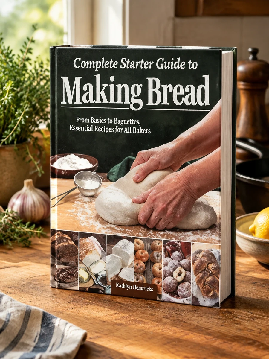 Complete Starter Guide to Making Bread: From Buns to Baguettes, Essential Recipes for All Bakers
