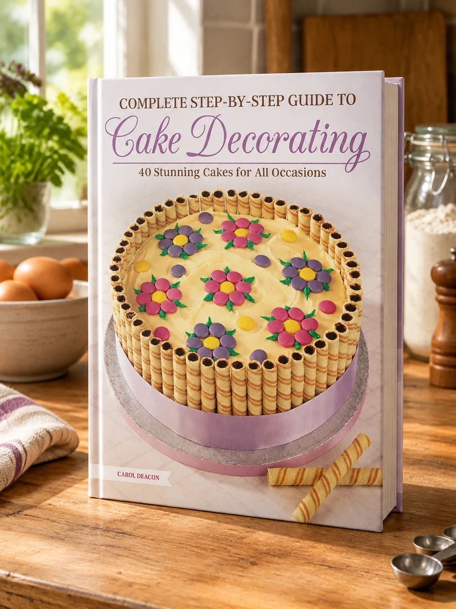 Complete Step-By-Step Guide to Cake Decorating: 40 Stunning Cakes for All Occasions