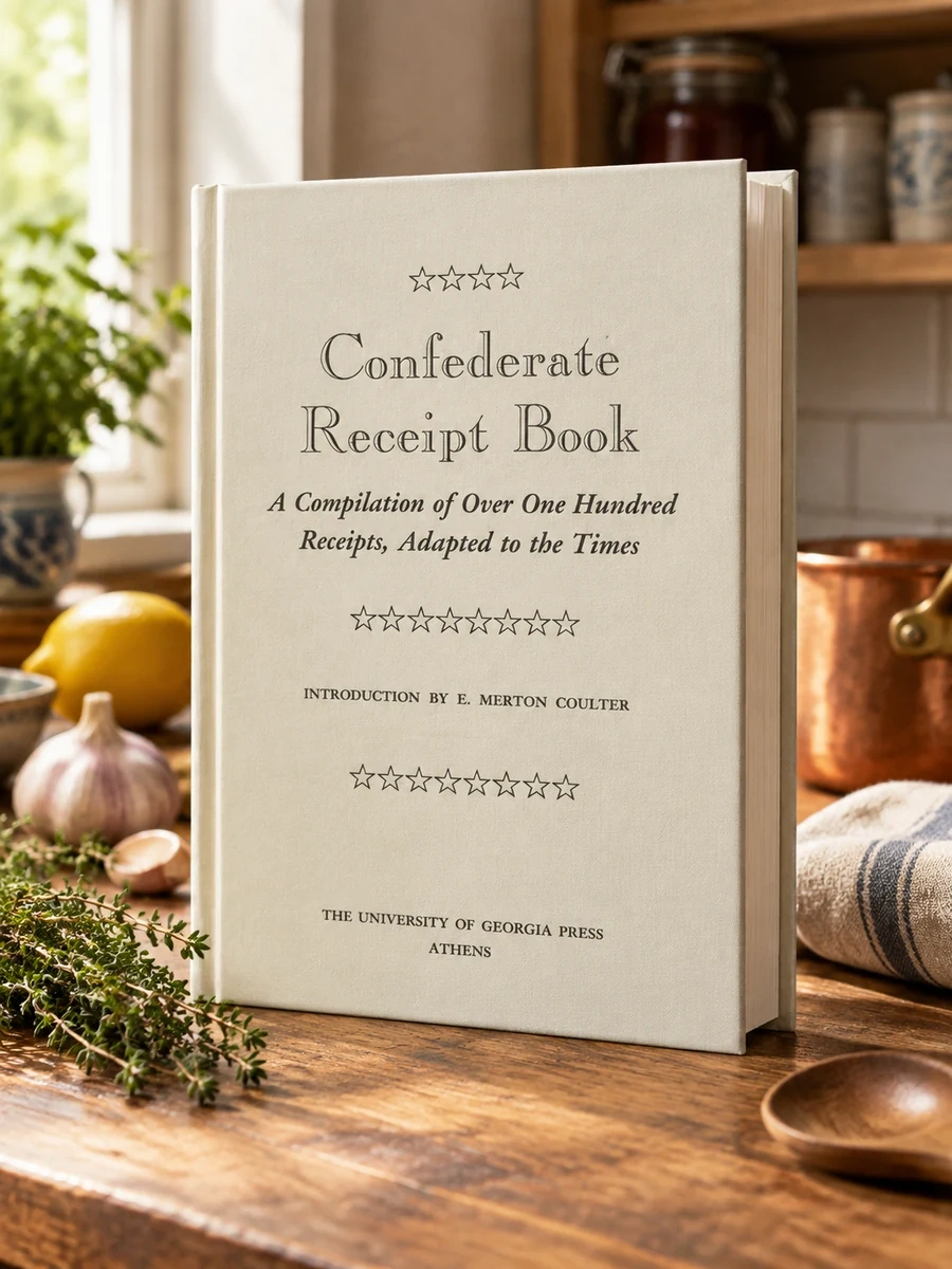 Confederate Receipt Book: A Compilation of Over One Hundred Receipts, Adapted to the Times