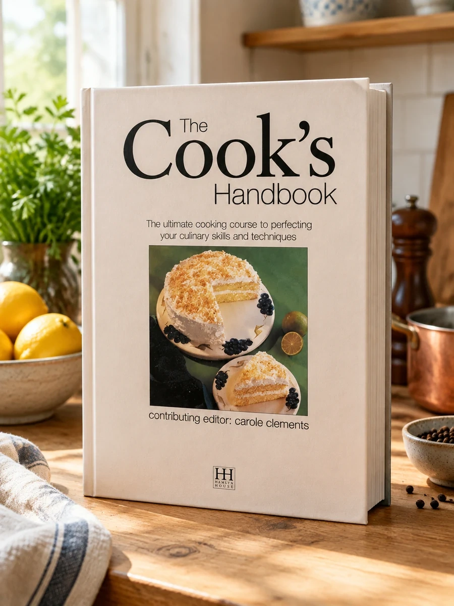 Cook's Kitchen Handbook & 500 Basic Recipes: How to Cook: Step-By-Step Preparation and Cooking Techniques, Easy to Follow Ingredients and Equipment, a