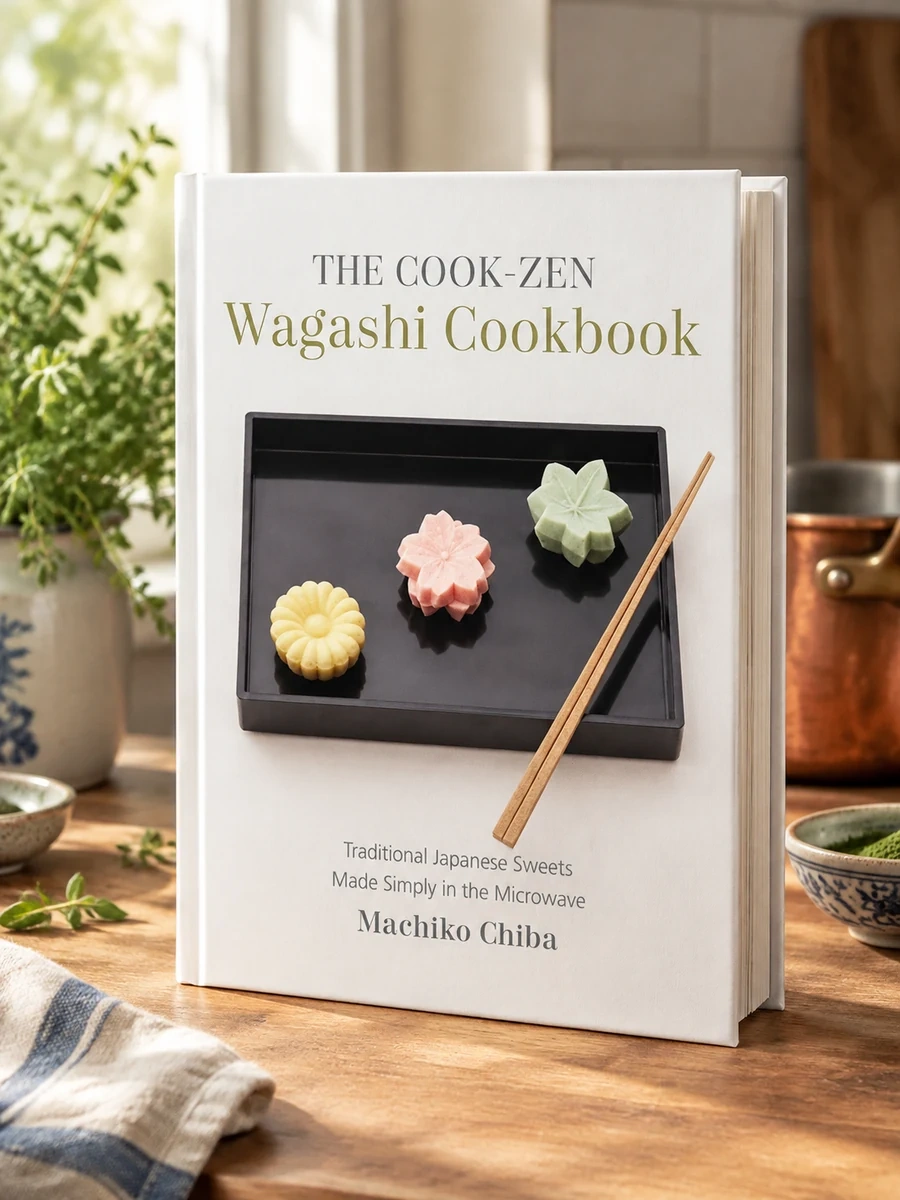Cook-Zen Wagashi Cookbook: Traditional Japanese Sweets Made Simply in the Microwave