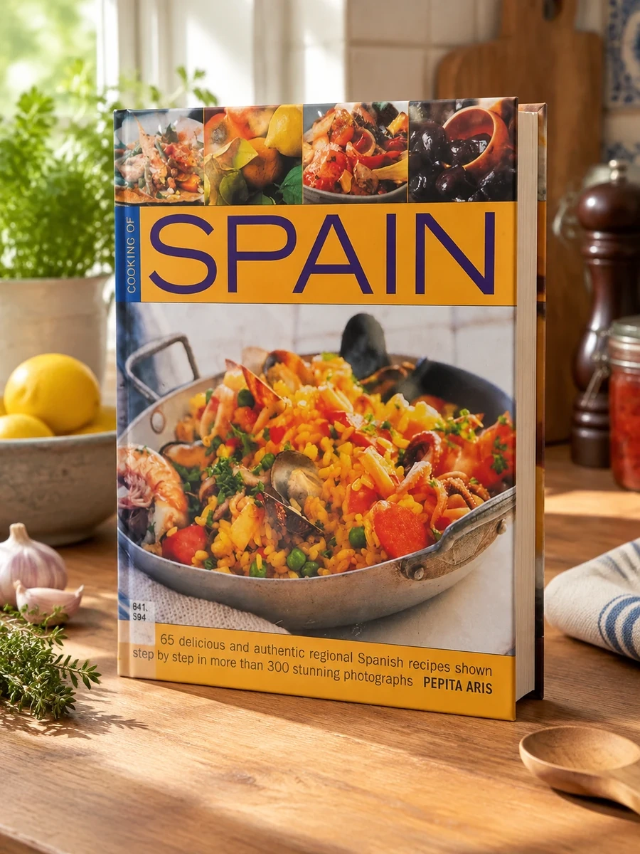 Cooking of Spain: Over 65 Delicious and Authentic Regional Spanish Recipes Shown Step by Step in More Than 300 Stunning Photographs