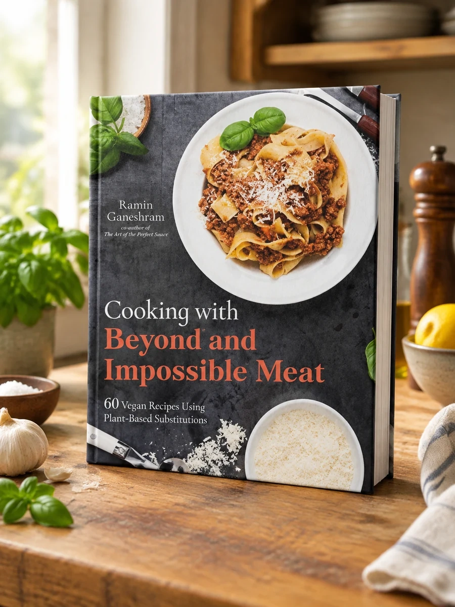 Cooking with Beyond and Impossible Meat: 60 Vegan Recipes Using Plant-Based Substitutions