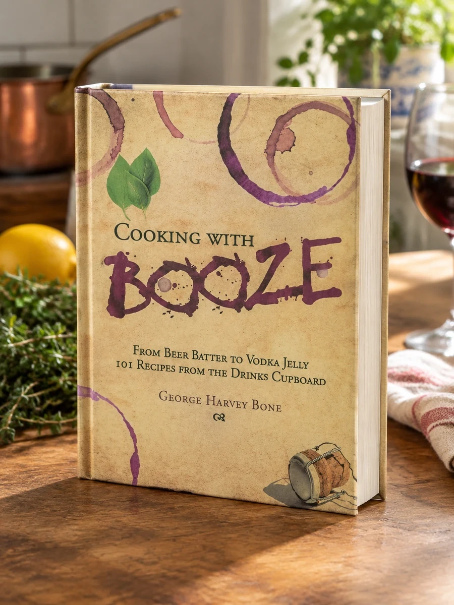 Cooking with Booze: From Beer Batter to Vodka Jelly, 101 Recipes from the Liquor Cabinet
