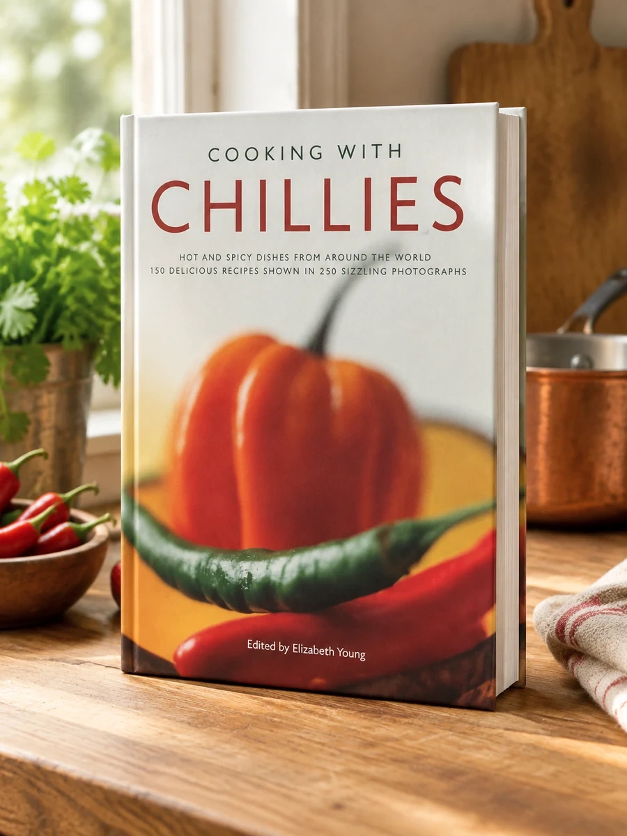 Cooking with Chillies: Hot and Spicy Dishes from Around the World: 150 Delicious Recipes Shown in 250 Sizzling Photographs