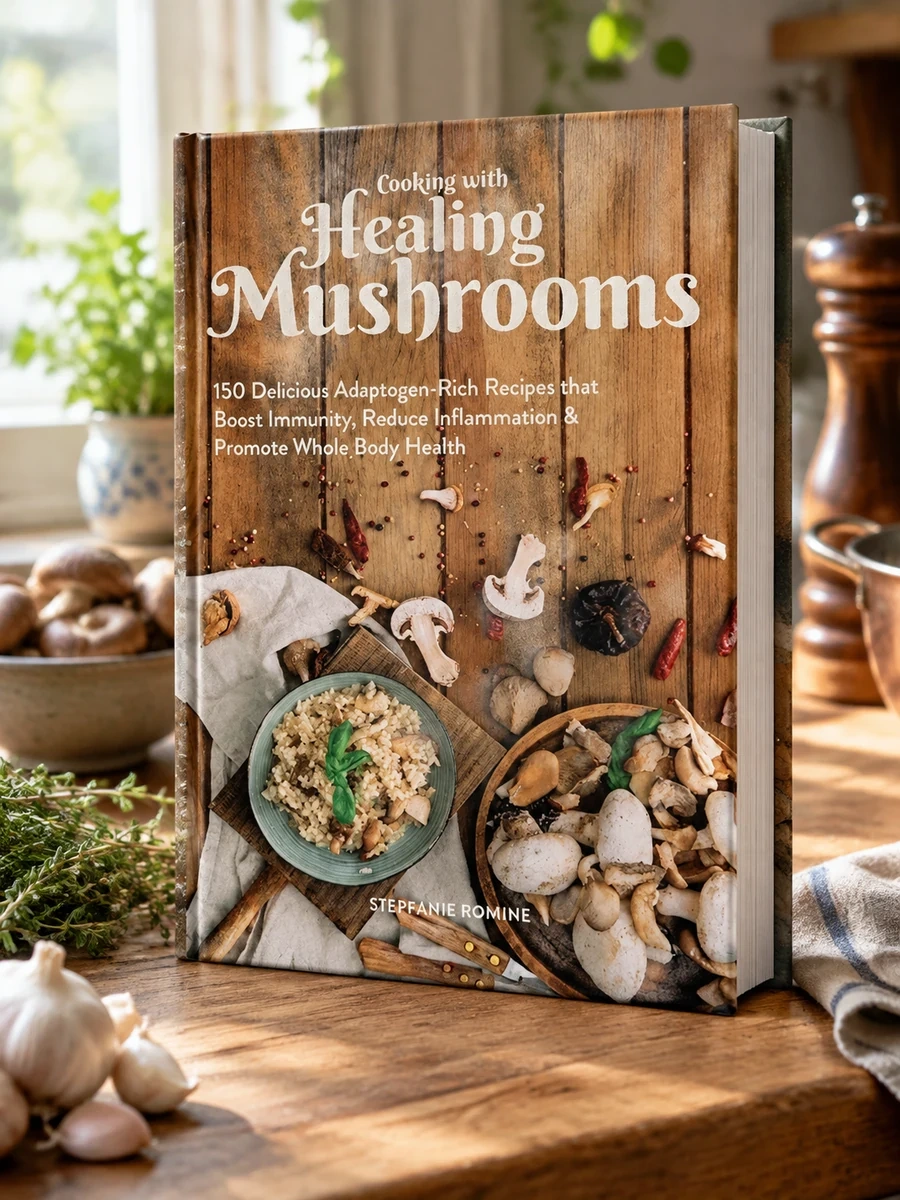 Cooking with Healing Mushrooms: 150 Delicious Adaptogen-Rich Recipes That Boost Immunity, Reduce Inflammation and Promote Whole Body Health