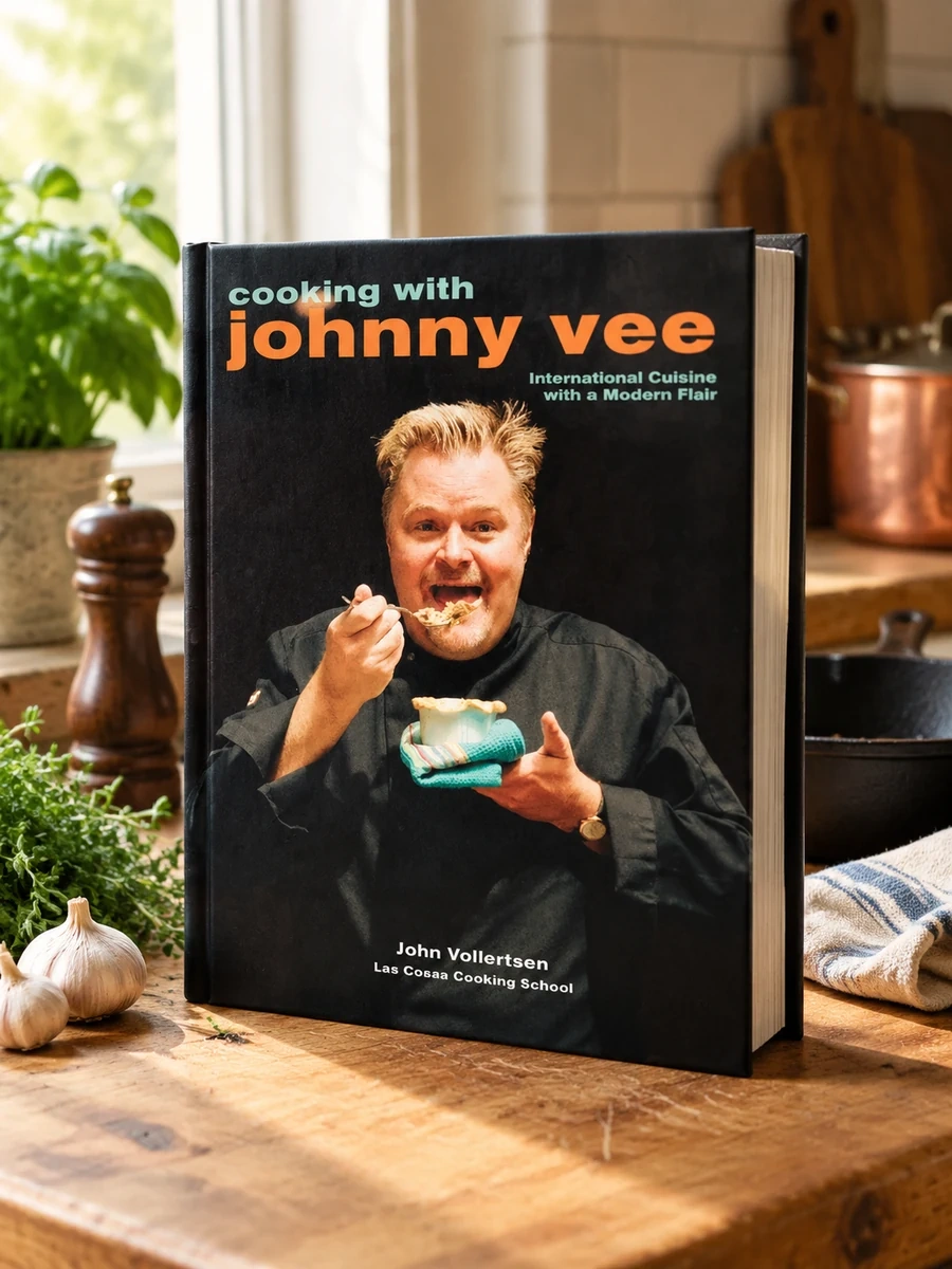 Cooking with Johnny Vee: International Cuisine with a Modern Flair