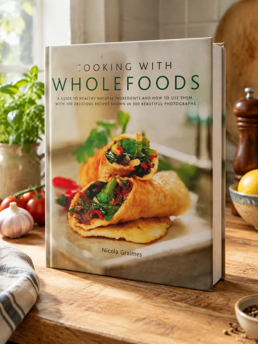 Cooking with Wholefoods: A Guide to Healthy Natural Ingredients, and How to Use Them with 100 Delicious Recipes Shown in 300 Beautiful Photographs