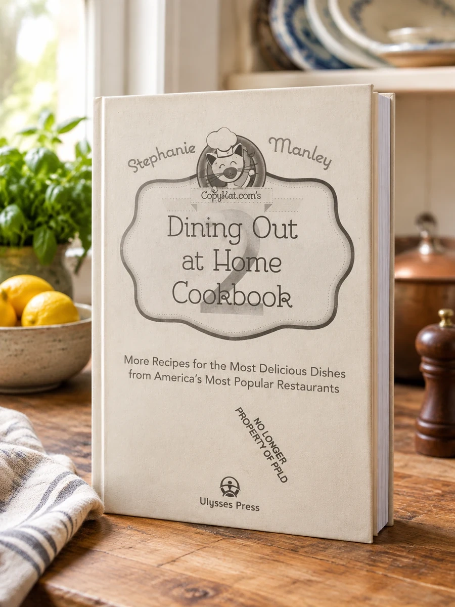 Copykat.Com's Dining Out at Home Cookbook 2: More Recipes for the Most Delicious Dishes from America's Most Popular Restaurants
