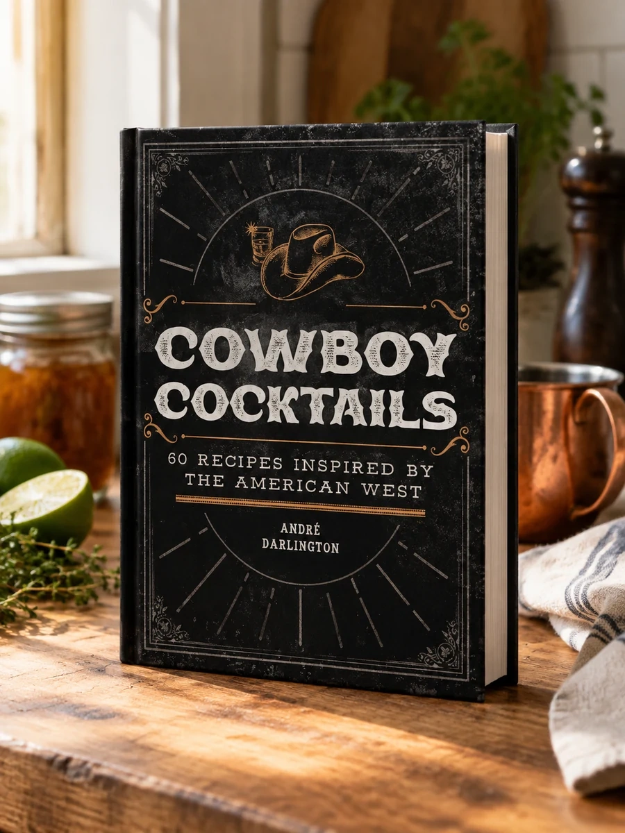 Cover of Cowboy Cocktails: 60 Recipes Inspired by the American West