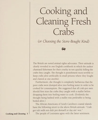 Crab Lover's Book: Recipes & More by Orso, Mary Ethelyn
