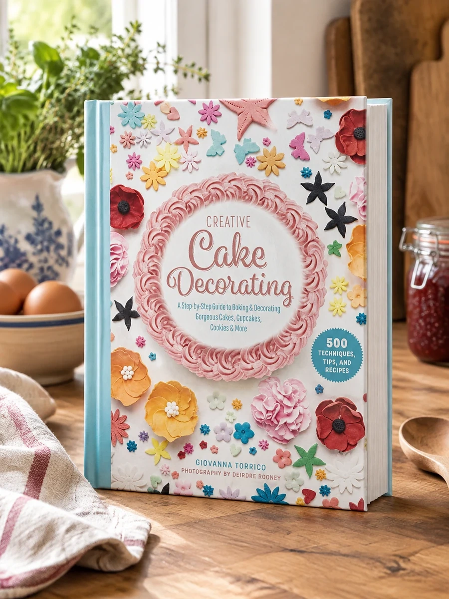 Creative Cake Decorating: A Step-By-Step Guide to Baking & Decorating Gorgeous Cakes, Cupcakes, Cookies & More