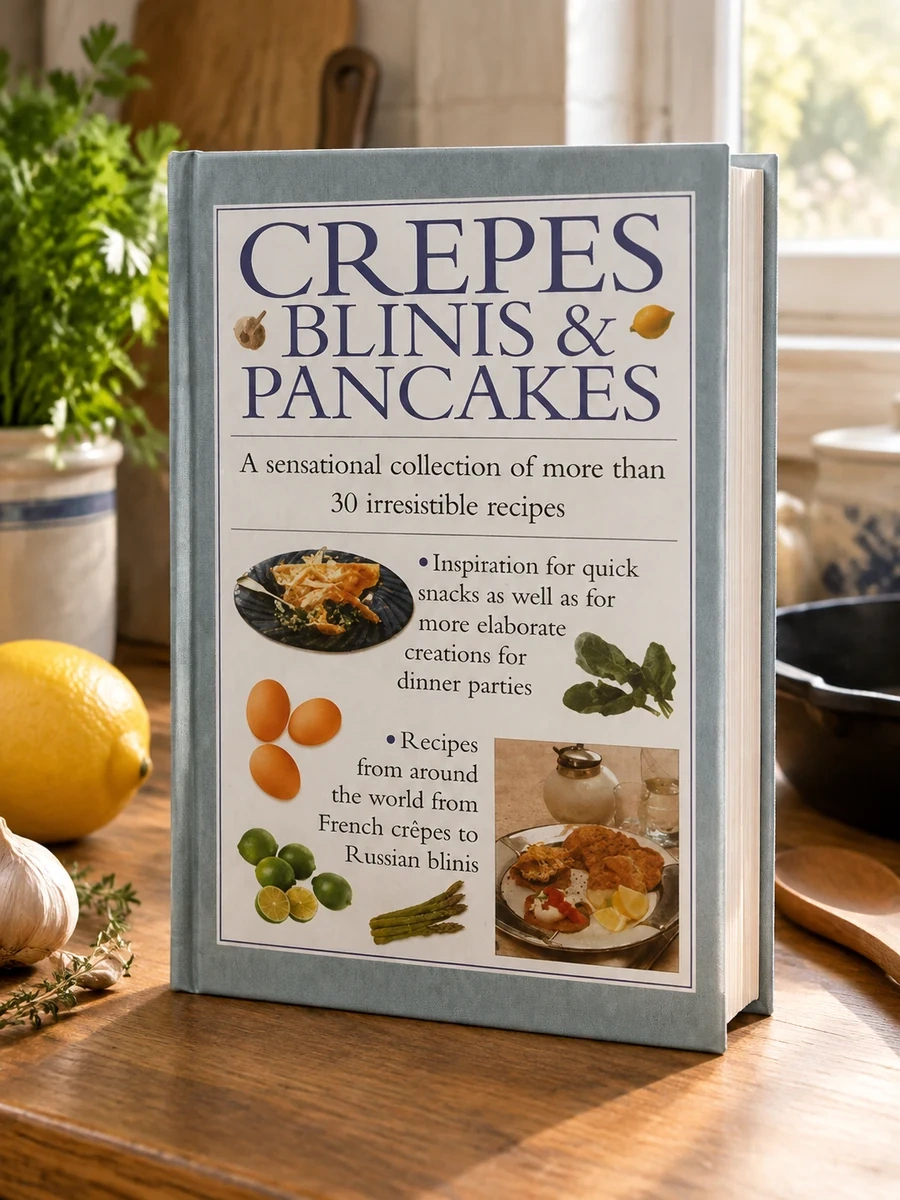 Crepes, Blinis & Pancakes: A Sensational Collection of More Than 30 Irresistible Recipes