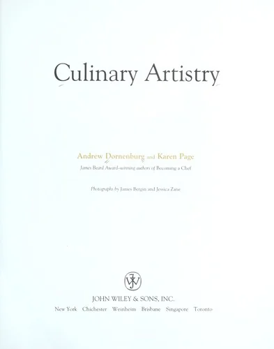 Culinary Artistry