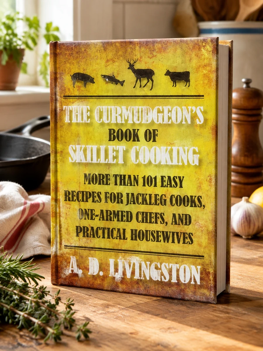 Curmudgeon's Book of Skillet Cooking: More Than 101 Easy Recipes for Jackleg Cooks, One-Armed Chefs, and Practical Housewives