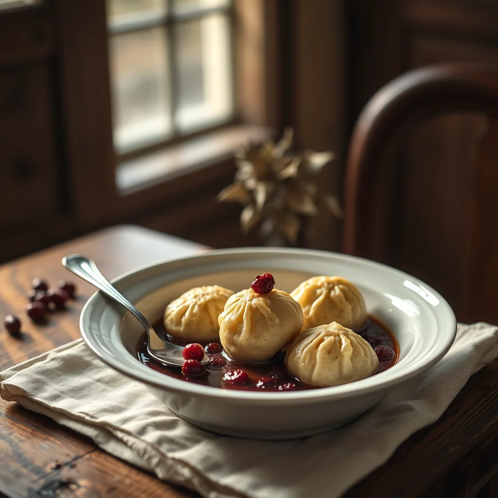 Currant Dumplings — Misc & Invalid Cookery