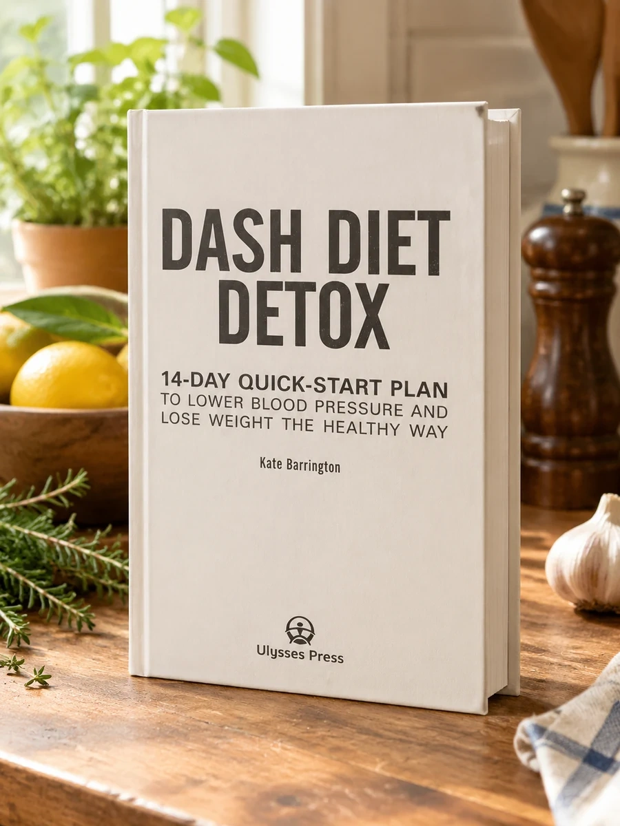 Dash Diet Detox: 14-Day Quick-Start Plan to Lower Blood Pressure and Lose Weight the Healthy Way
