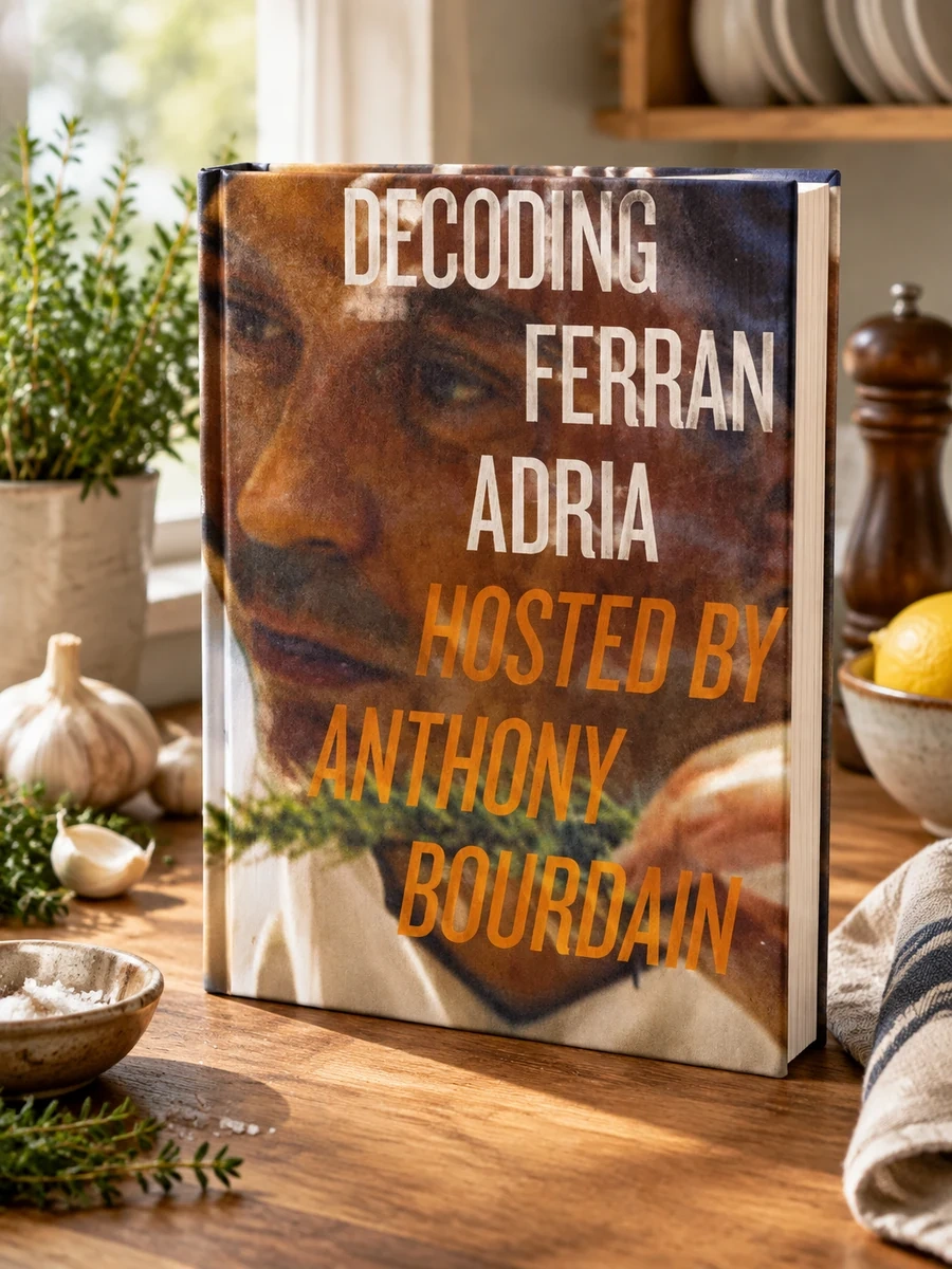 Decoding Ferran Adria DVD: Hosted by Anthony Bourdain
