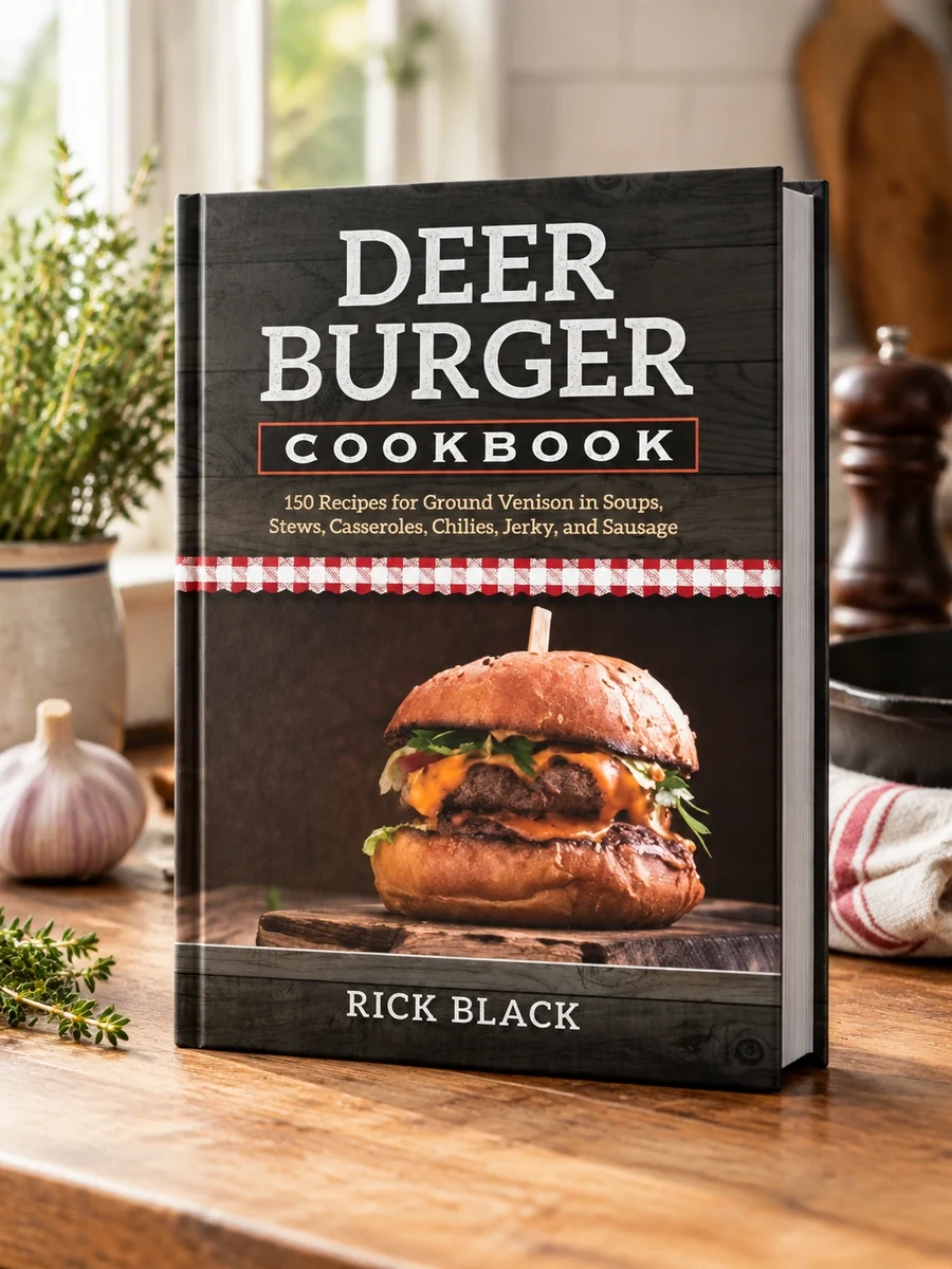 Deer Burger Cookbook: 150 Recipes for Ground Venison in Soups, Stews, Casseroles, Chilies, Jerky, and Sausage