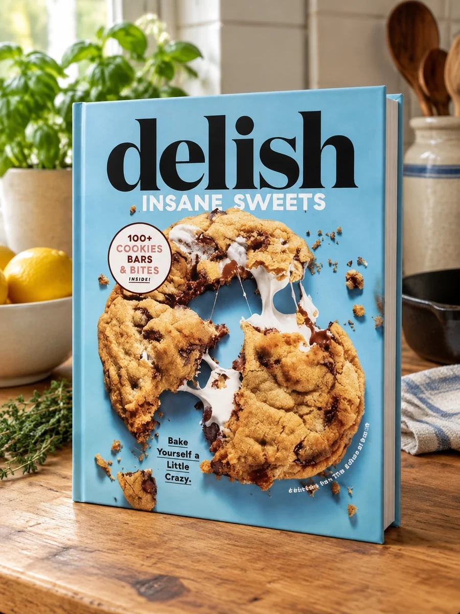 Delish Insane Sweets: Bake Yourself a Little Crazy: 100+ Cookies, Bars, Bites, and Treats